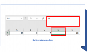 Comment Ne Pas Afficher Les 0 Dans Excel : Cellule Vide Si Valeur 0 1 Masquer Les 0 Dans Excel