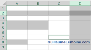 Sélectionner Plusieurs Lignes, Colonnes Ou Cellules Excel