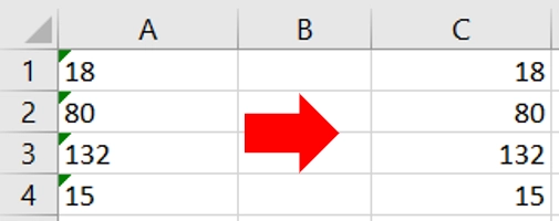 Convertir Texte En Nombre Dans Excel